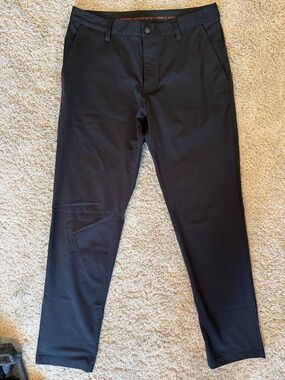 Men’s Rhone Black Commuter Pants 31x32